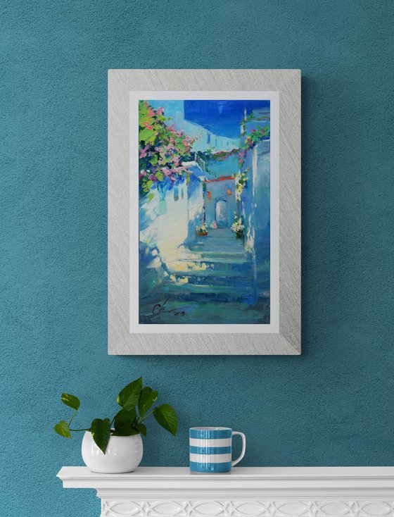Santorini streets
