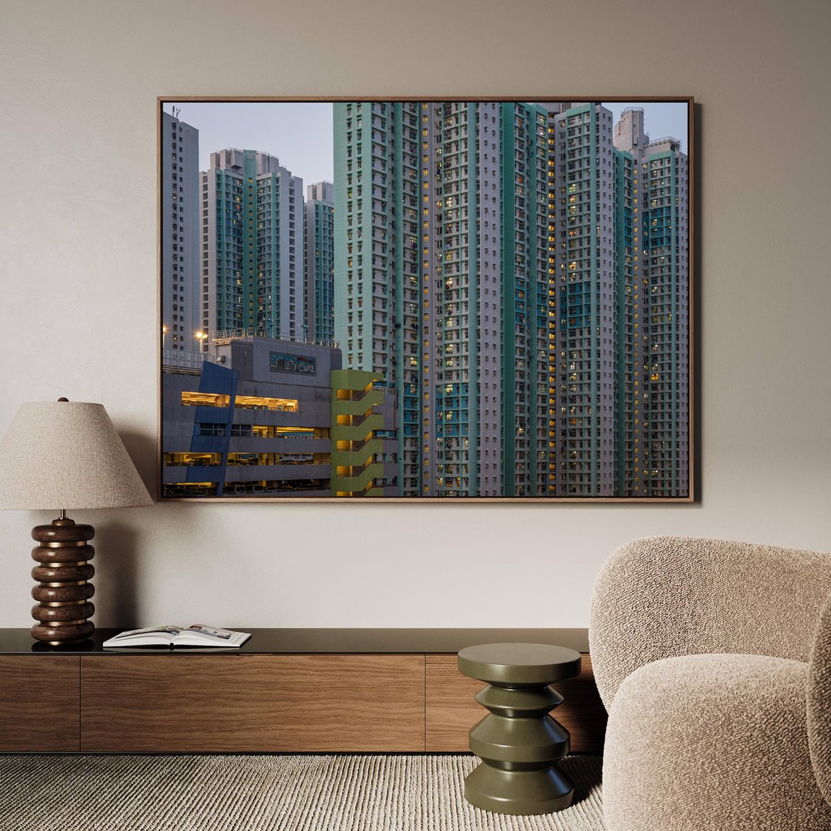 Abstract Photograph , Dormitory Town By Serge Horta, 40 X 30, Artwork For Sale On Artfinder