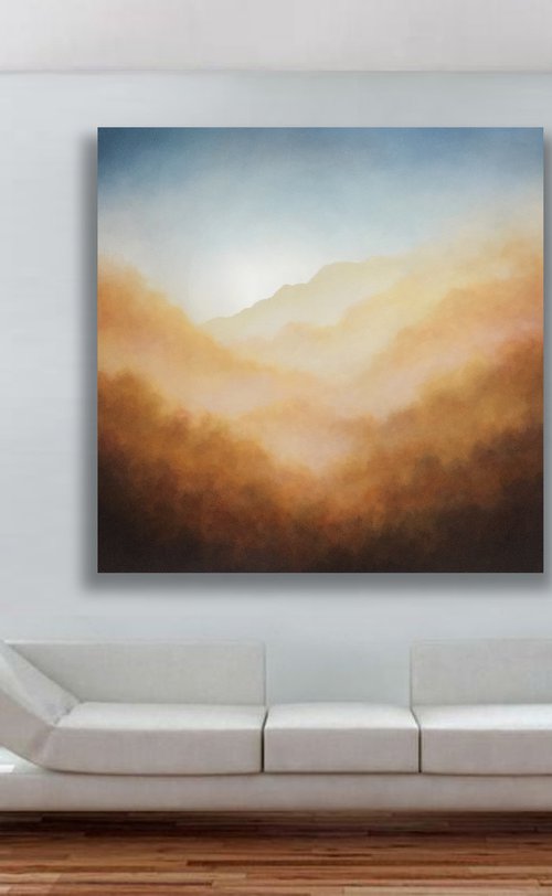 Abstract Landscape by Waldemar Kaliczak