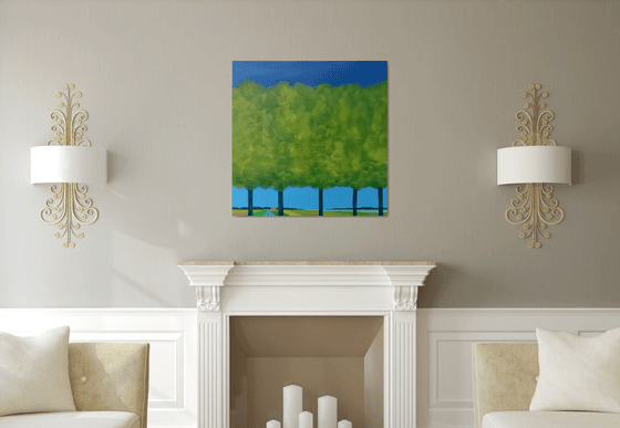 Trees in the polder