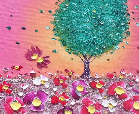 "Passion Tree & Flowers in Love"