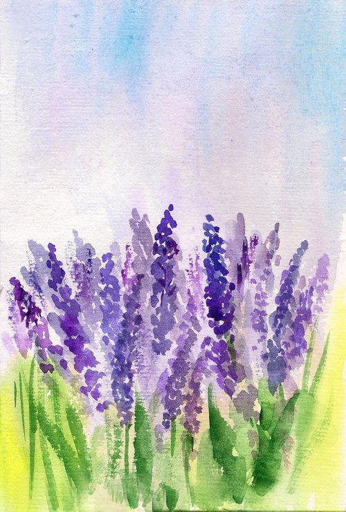 French Lavenders by Asha Shenoy