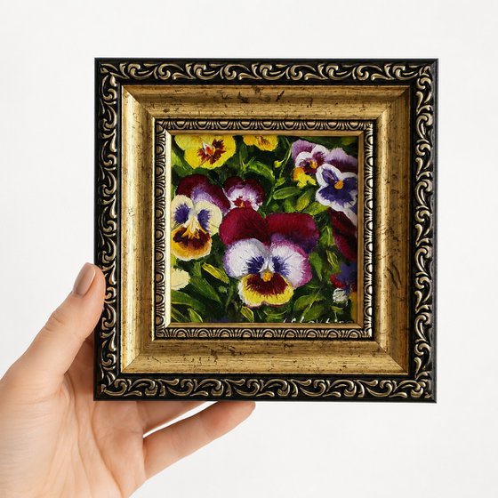 Tiny Pansies