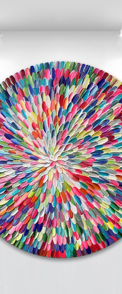 'The Bloom' - 20x20” by Tatiana Georgieva