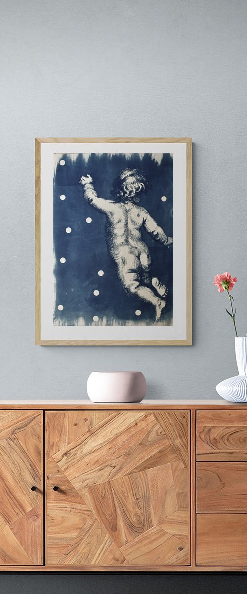 Cyanotype_24_42x60 cm_Angel by Manel Villalonga