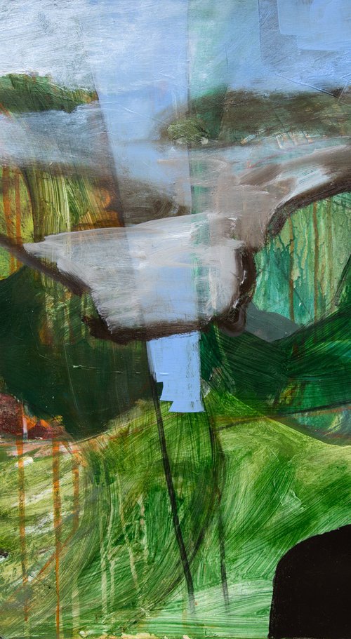 Rock Pools Abstract 3 by Elizabeth Anne Fox