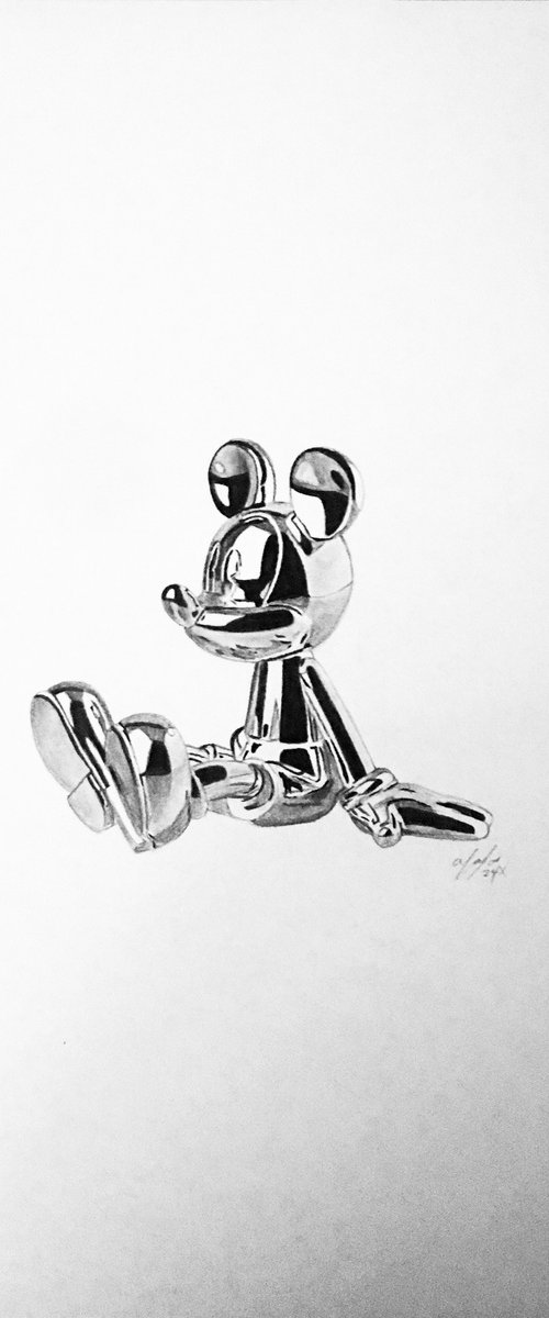 Chrome mickey by Amelia Taylor