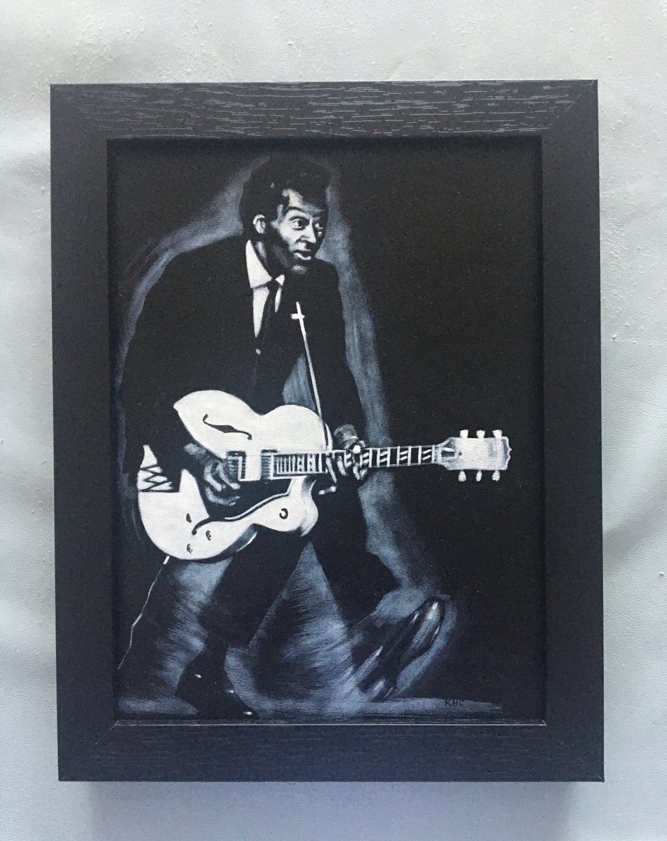 Tribute to Chuck Berry by Karl Hamilton-Cox