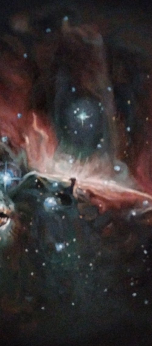 Horsehead nebula by Viktória Déri