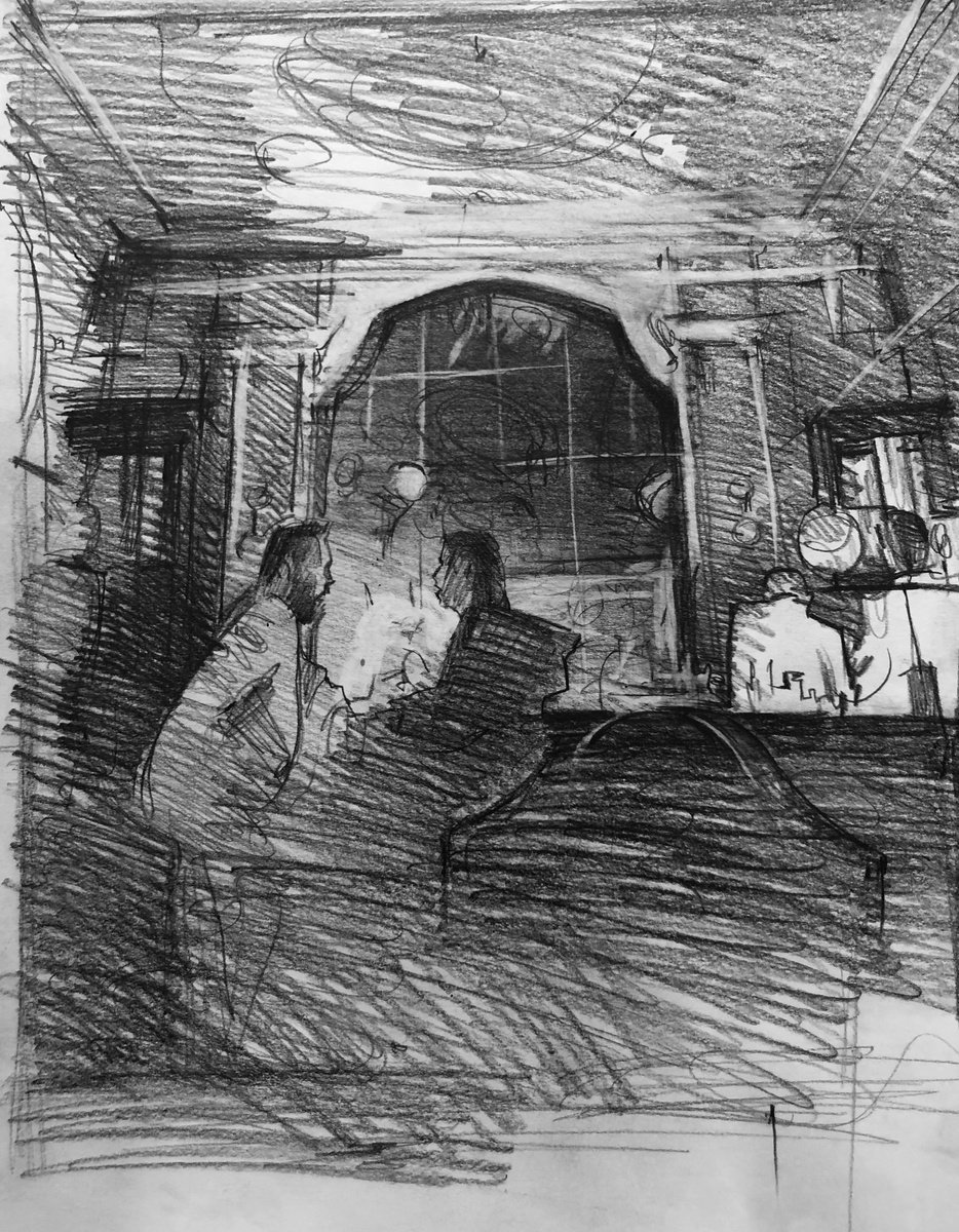 Expressive Portrait Pencil Drawing By Patricia Moskalevich, 16 X 20", Pelican Sketch, Original Artwork