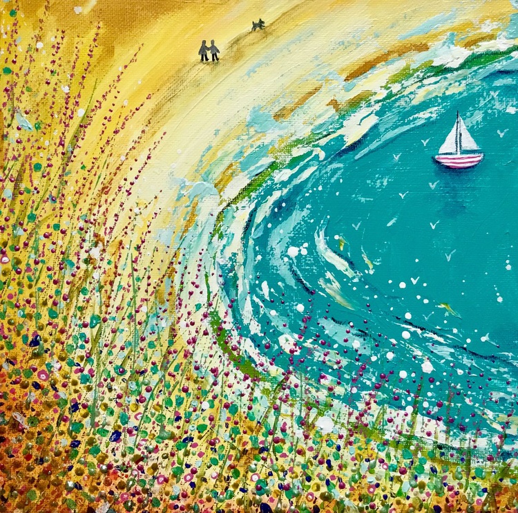 Last Days Of Summer Acrylic Landscape Canvas Pa Artfinder