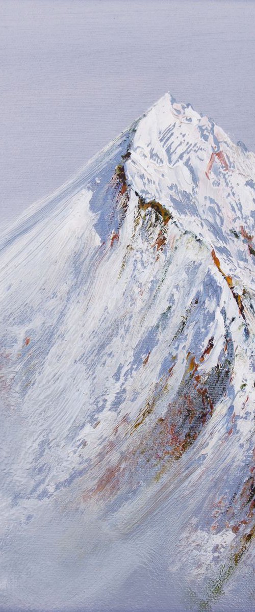 Everest winter by Nino Ponditerra