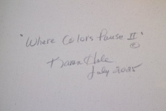 Where Colors Pause II