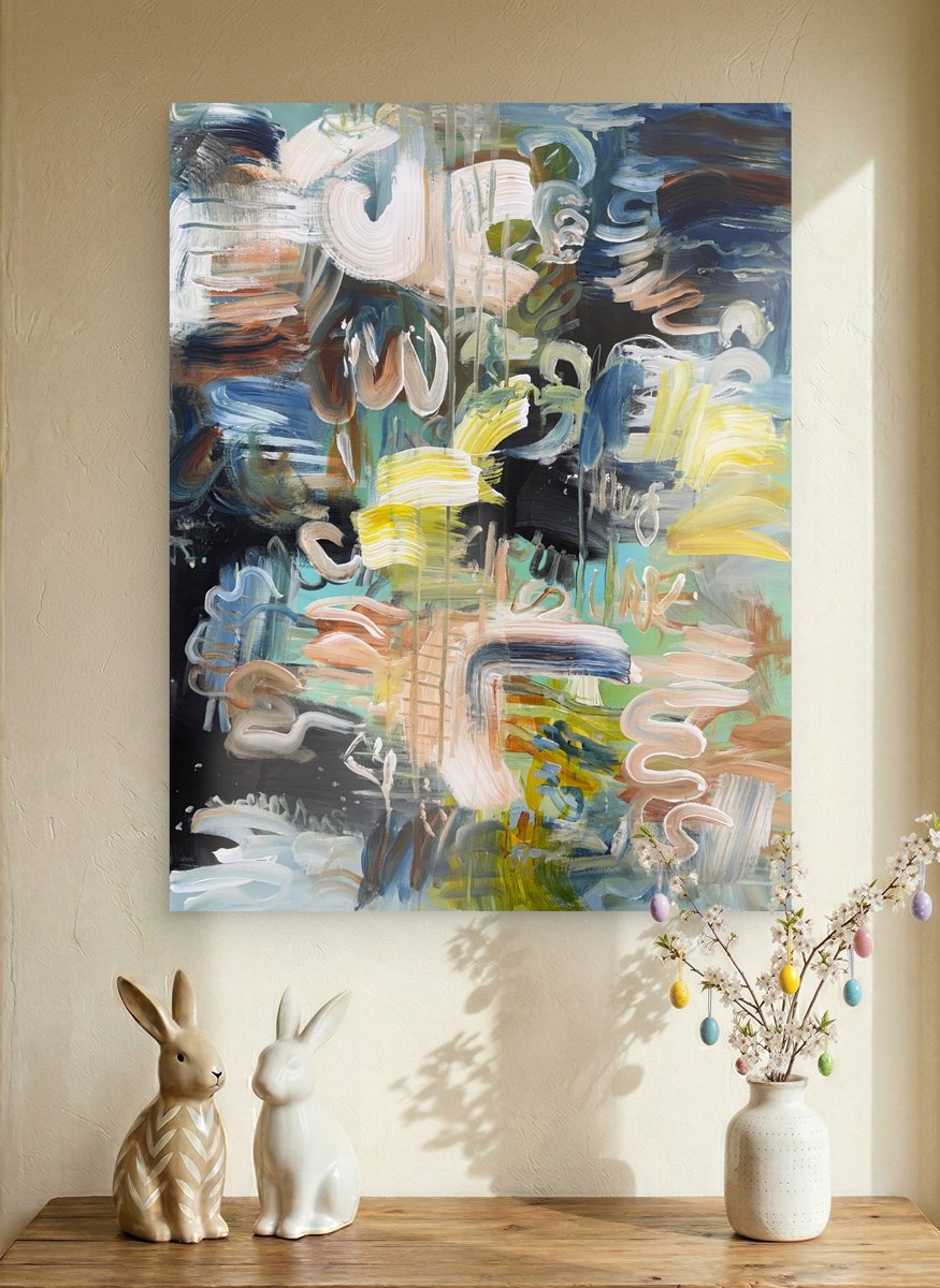Unwritten Signals By Theodor Anghel, 22 X 28, Artwork For Sale On Artfinder