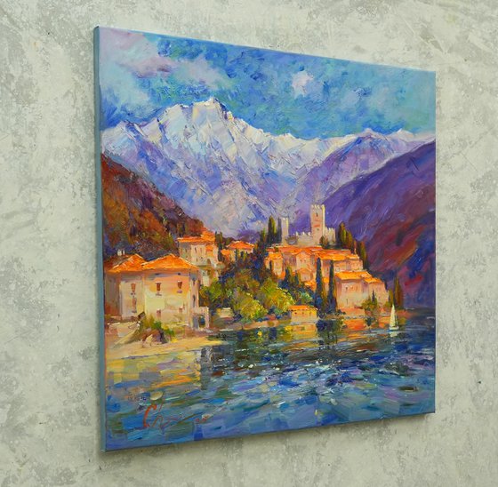 Evening in San Siro, Lake Como
