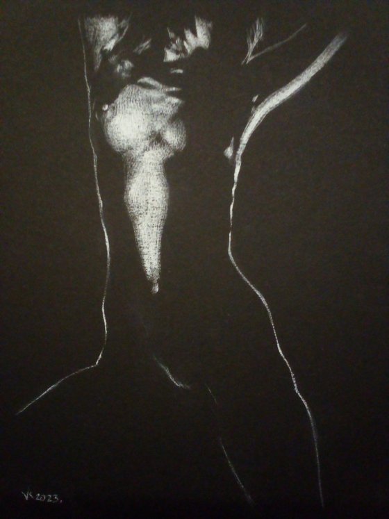 Nude noir #315 (21X29)cm