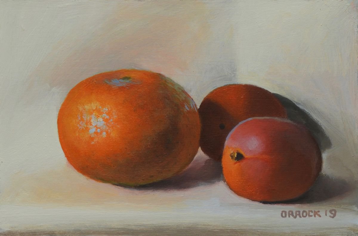 Clementine & Apricots by Peter Orrock
