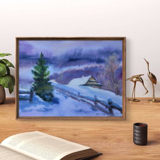 Silence of a snowy day