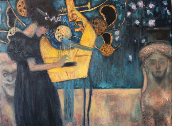 Música / Gustav Klimt The Free Painting Reproduction