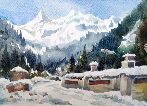 Winter Rural Himalaya