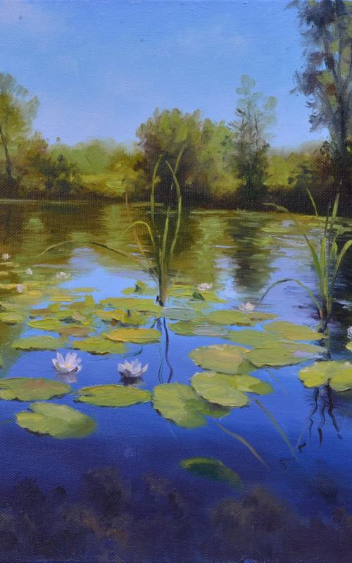Lilies by Ruslan Kiprych