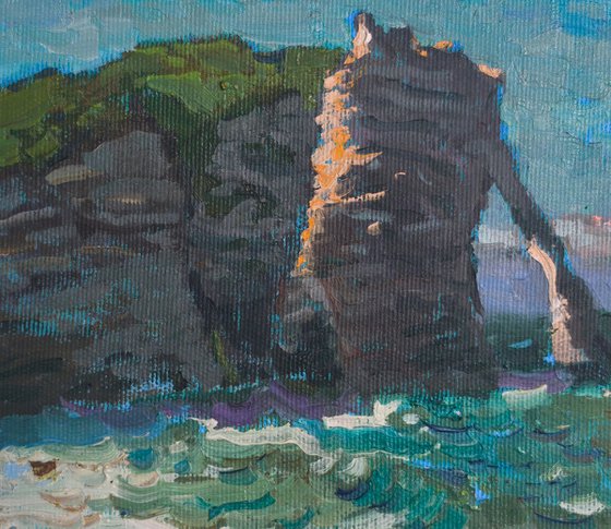 Normandy Etretat Etude 2