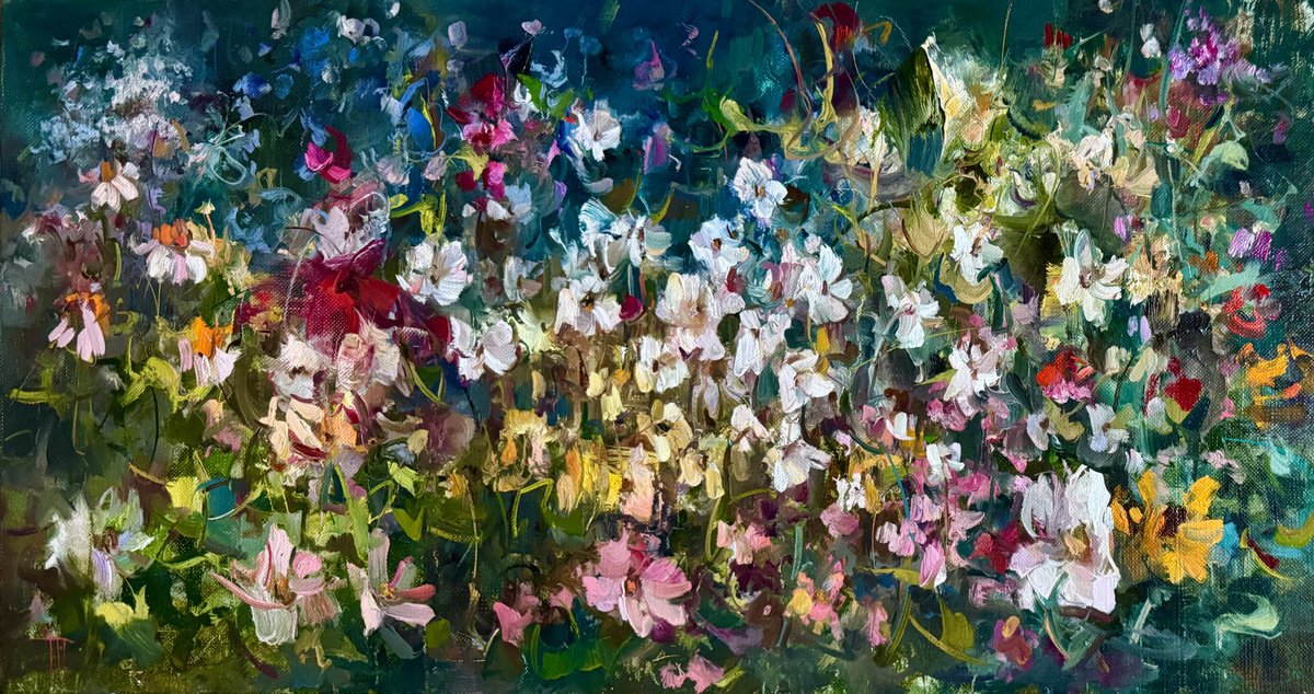 Meadow By Hennadii Penskyi, 31 X 18, Artwork For Sale On Artfinder