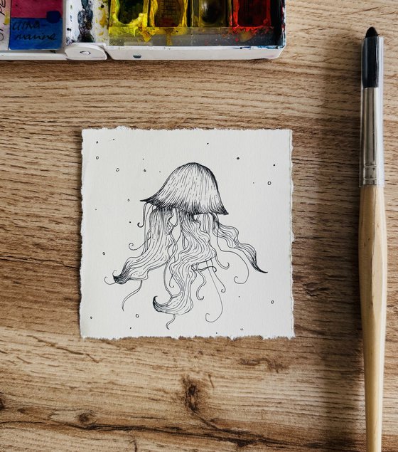 Original Jellyfish Drawing