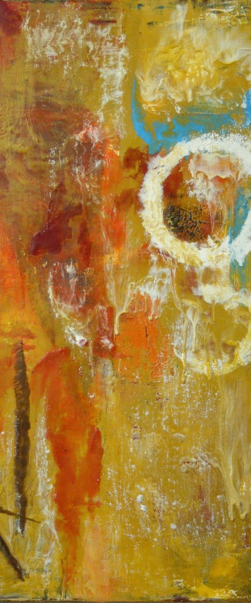 "Bright Days". Encaustic. by Rumen Spasov