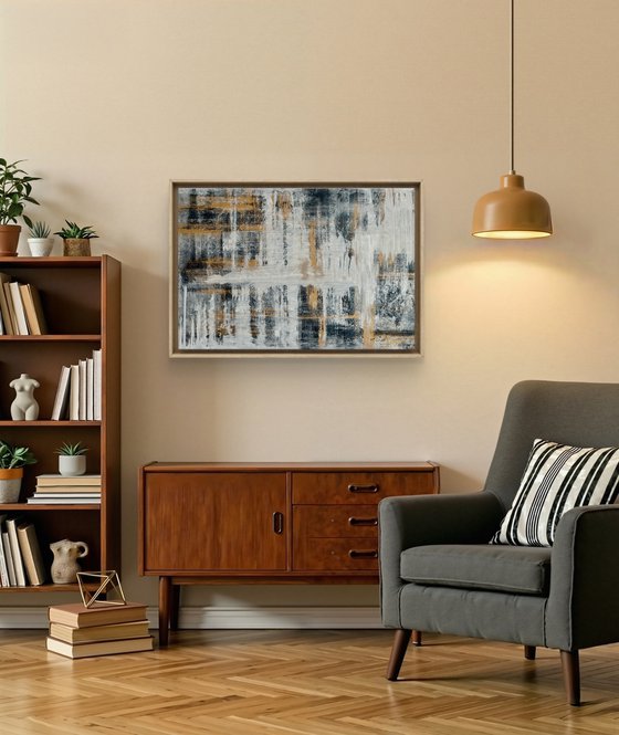 White Drift 100x70x2 cm