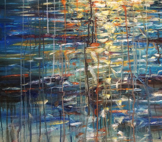Magical Seascape C 1 / Oil