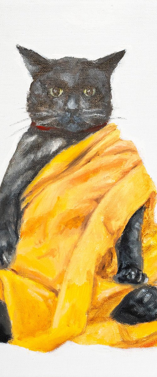 Zen Cat Vibes by VICTO