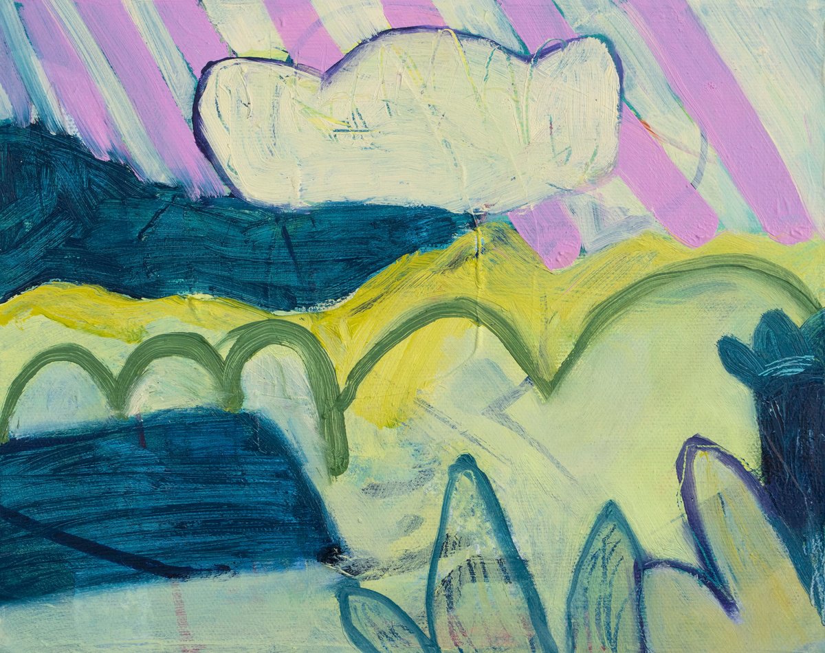The Cloud By Suzie Cumming, 11 X 9, Artwork For Sale On Artfinder