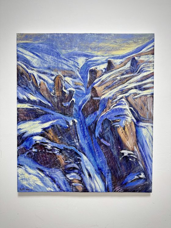 “The frozen gorge”