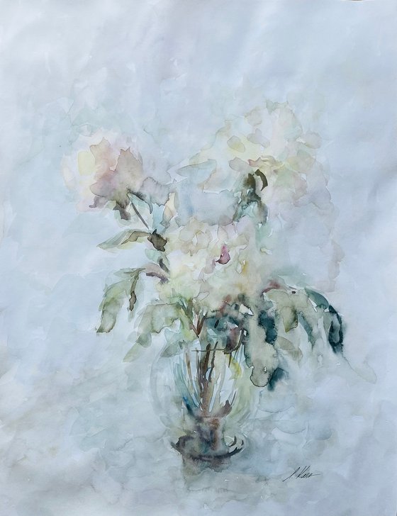 Peonies 50x65 cm 2025