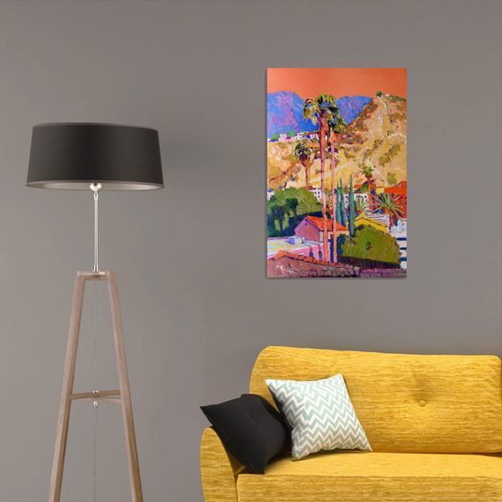 Landscape with Two Palms, Hollywood