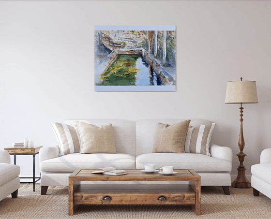 OLD WASHHOUSE OF GUADALAJARA, SPAIN