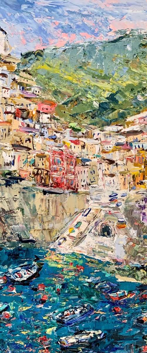 Riomaggiore, Italy by Vilma Gataveckienė