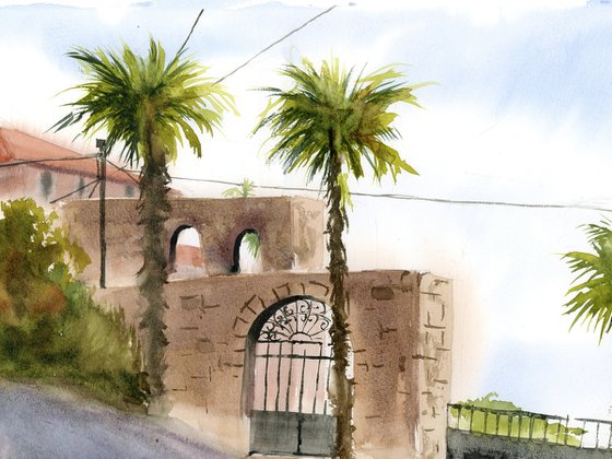 Israel plein air art