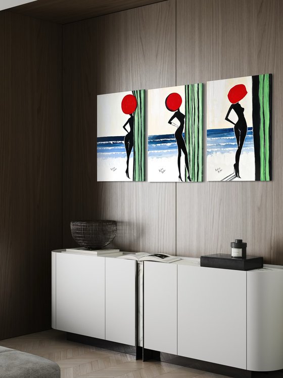 Triptych: Muses’ Sea Escape
