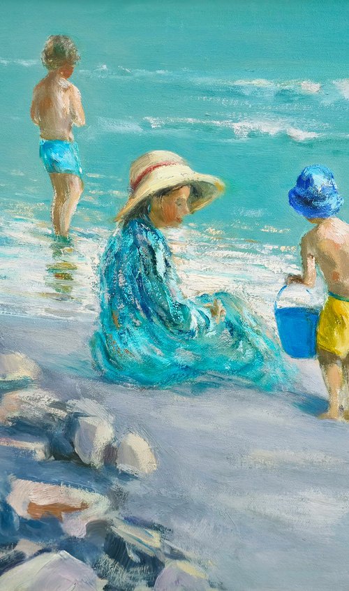 On the beach - One of kind by Hrachya Hakobyan