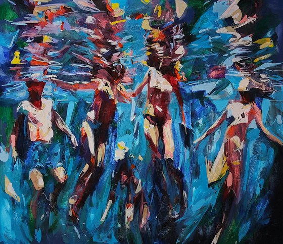 In the light of the water