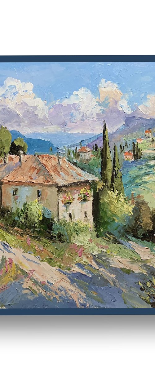 Tuscany. Cypress Pathway by Vita Schagen