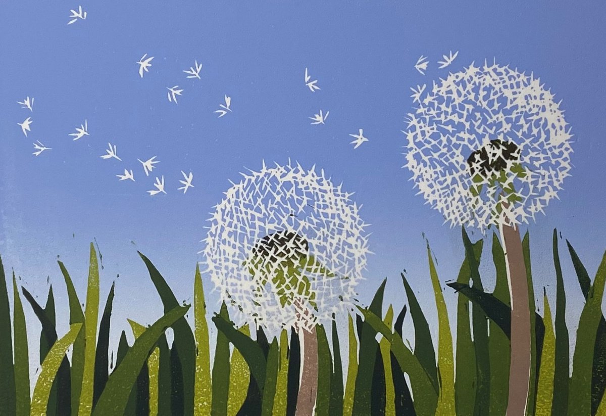 Dandelion Wishes (Limited Edition 9 prints) by Joanne Spencer