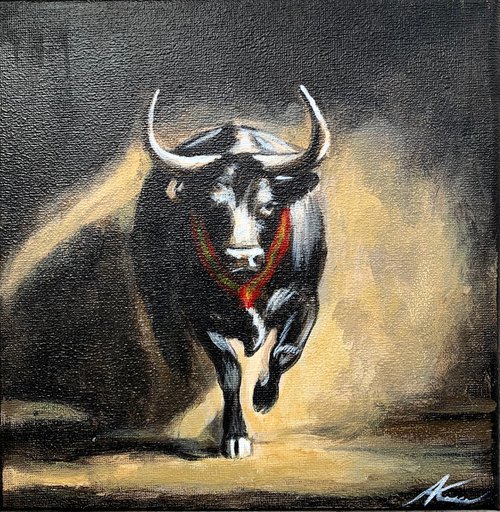 bull 1 by Anzhelika Klimina