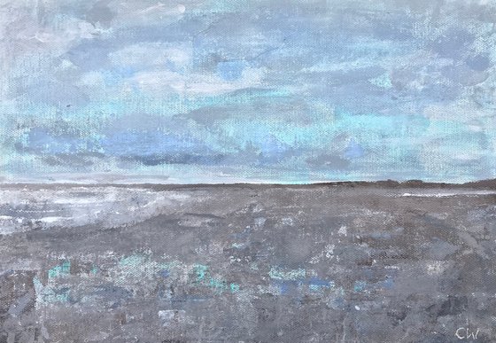 Coastal Blue - North Norfolk Coast - Seascape 7