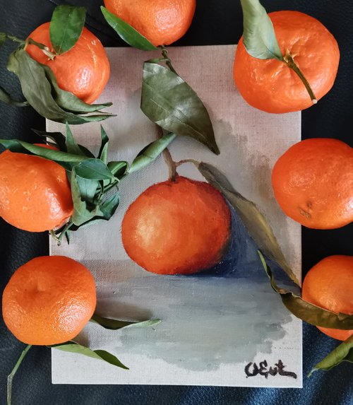 Sicilian mandarin by Oksana Siciliana