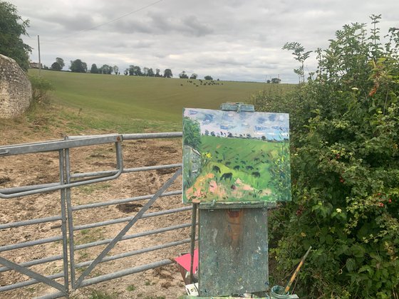 Steers near South Stoke
