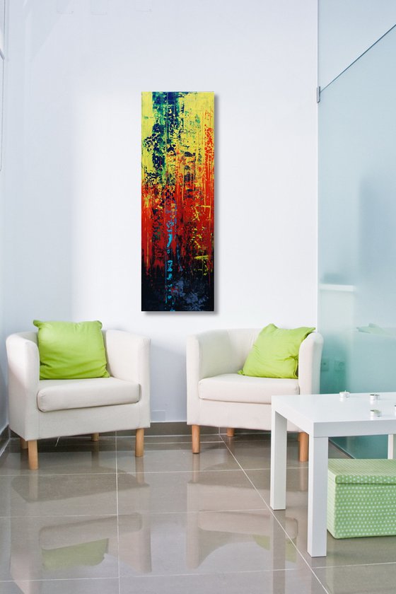 Color Rush VI (40 x 120 cm) (16 x 48 inches)