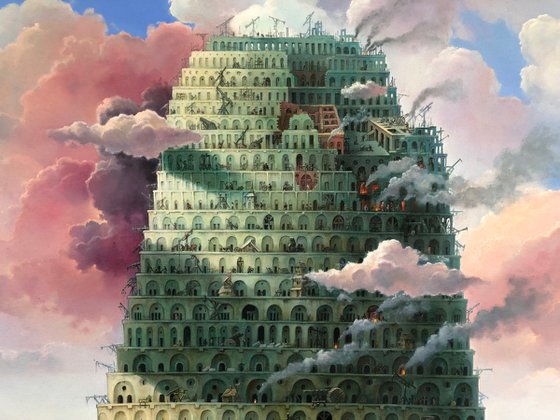 The tower of Babel (Big) .